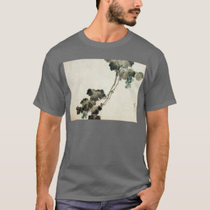 Camiseta 葡萄, uva do 北斎, Hokusai