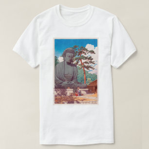 Camiseta 鎌倉大仏, grande Buddha em Kamakura, Hasui Kaw