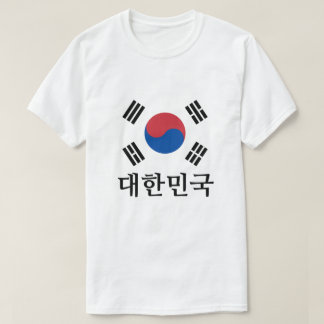 Camiseta 대 한 민 국, pavilhão da Coreia do Sul