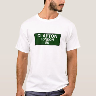 CAMISETA 000 SINAIS DE RUA - LONDRES - CLAPTON E5