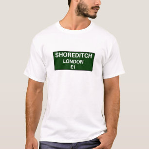 CAMISETA 000 SINAIS DE RUA - LONDRES - SHOREDITCH E1