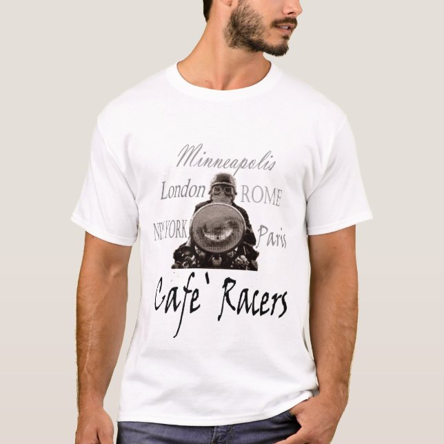 Camiseta 005 pilotos do ` do café (Frente)