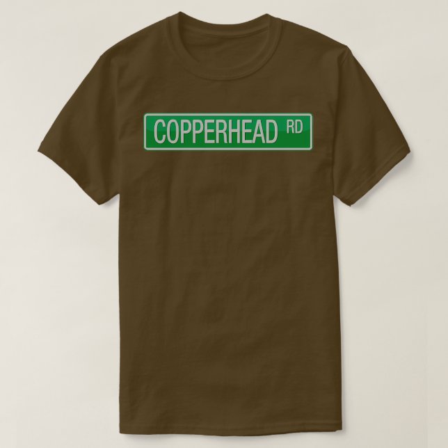 Camiseta 008 Cartaz de Copperhead Road  (Frente do Design)