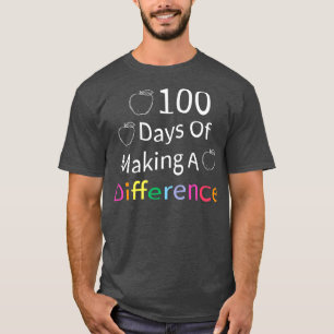 Camiseta 00 dias de fazer diferença Feliz 00 dias de interv