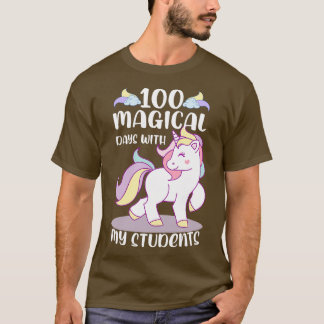 Camiseta 00 Dias Mágicos Com Meus Estudantes 00 Dias De Esc