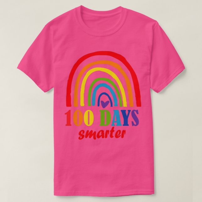 Camiseta 00 dias mais inteligentes classificam 00 dias cria (Frente do Design)