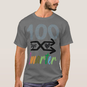 Camiseta 00 Dias Mais Inteligentes Feliz Dia 00 Da Escola R