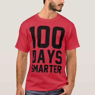 Camiseta 00 Dias Mais Inteligentes Para Presentes 00.º Dia 