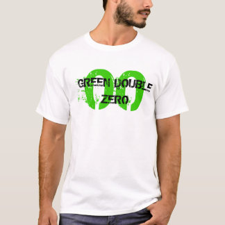 CAMISETA 00, ZERO DUPLO VERDE