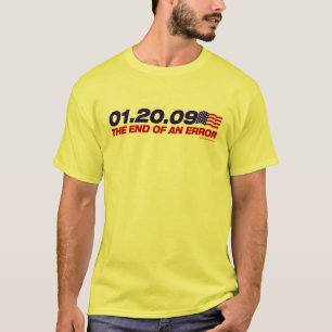 Camiseta 01.20.09 - o fim de um erro