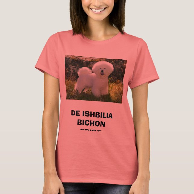 CAMISETA 01, DE ISHBILIA BICHON FRISE (Frente)