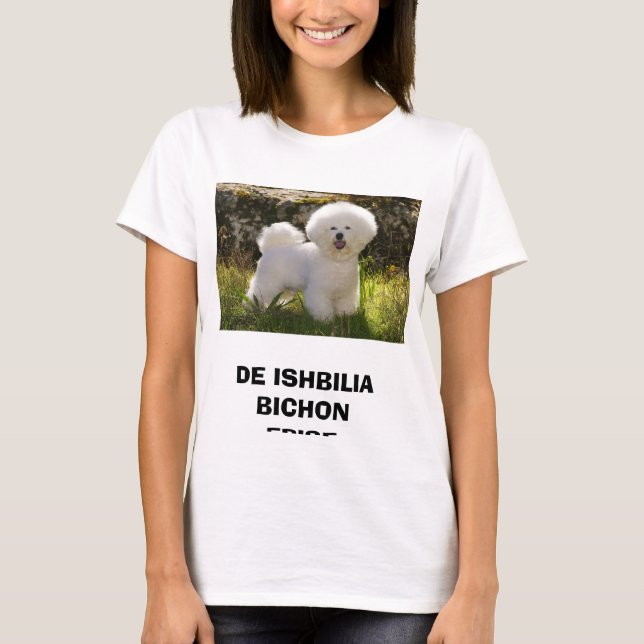 CAMISETA 01, DE ISHBILIA BICHON FRISE (Frente)