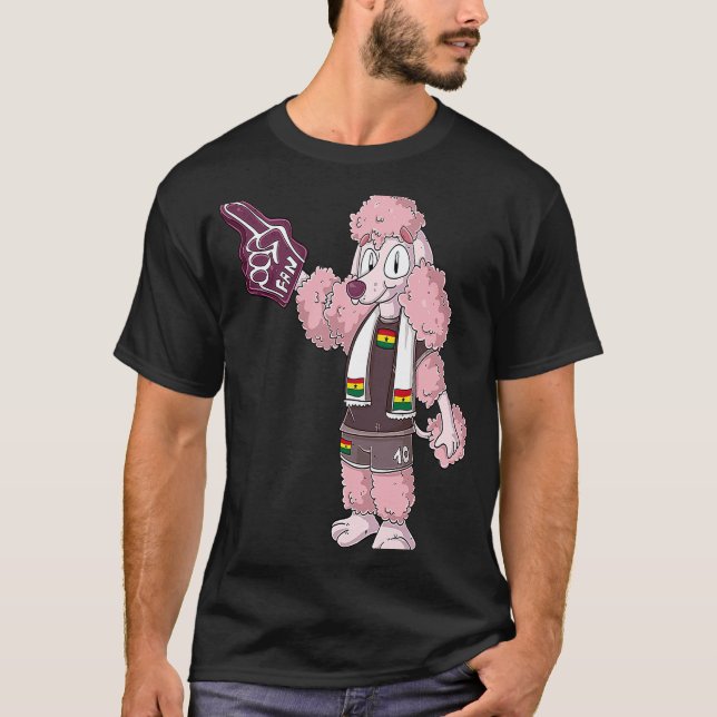 Camiseta 01 Fã Poodle Gana (Frente)