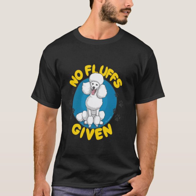 Camiseta 01 Poodle Sem Fofuras Dadas (Frente)