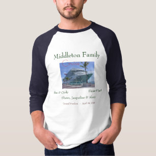 Camiseta 0258, família de Middleton, Ben & Cindy, Shane &