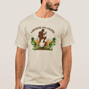 Camiseta (02) A caminhada para o T básico da Capa longa do