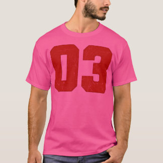 Camiseta 03 Grunge Red