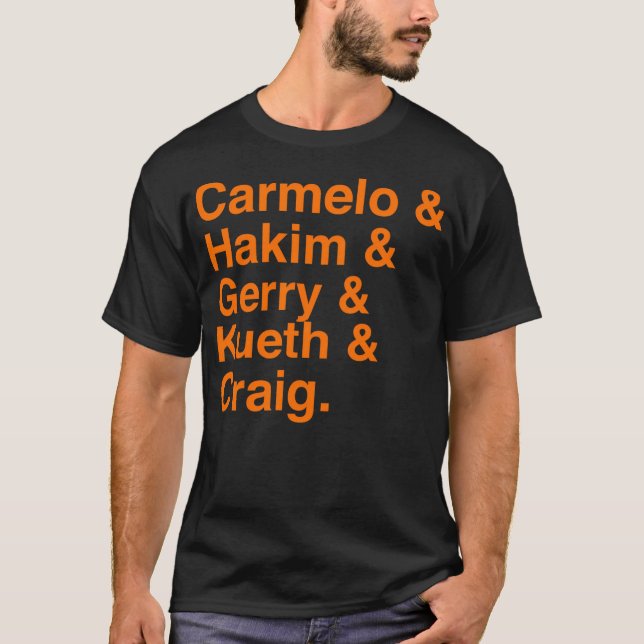 Camiseta 03' Orangemen (Frente)