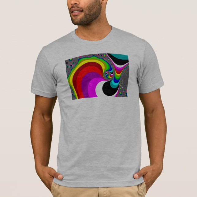 Camiseta 040 Obama - Arte Fractal (Frente)