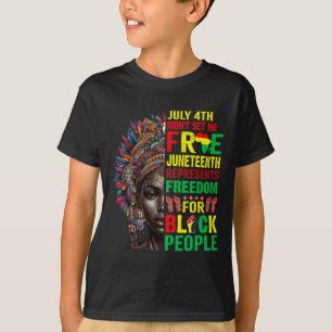Camiseta 04 de julho me libertou 11 de junho é meu íntimo