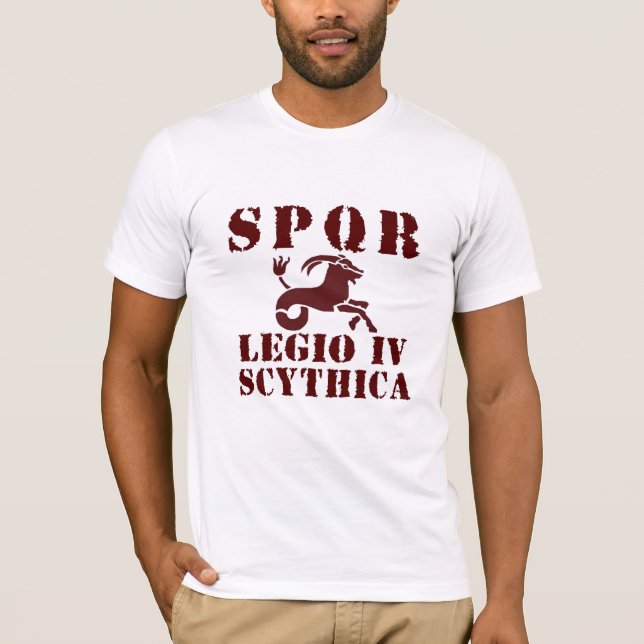 Camiseta 04 legião de Scythian de Marc Antony 4o - Roma (Frente)