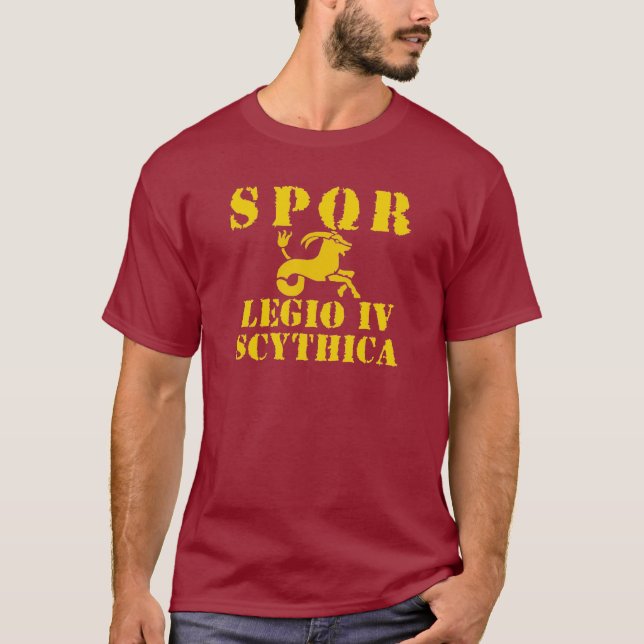 Camiseta 04 legião de Scythian de Marc Antony 4o - Roma (Frente)