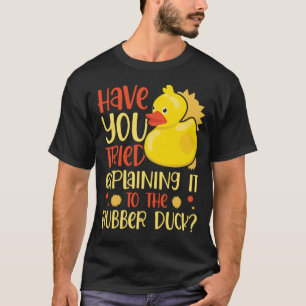 Camiseta 06.Pato de borracha para pavimentos de patos