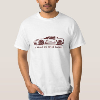 Camiseta 0 a 60 in Who Cares Tshirt