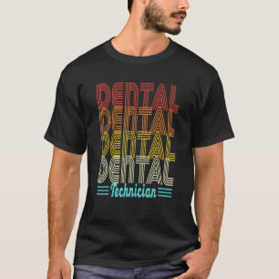 Camiseta 0 Antigo Técnico de Laboratório de Odontologia Téc
