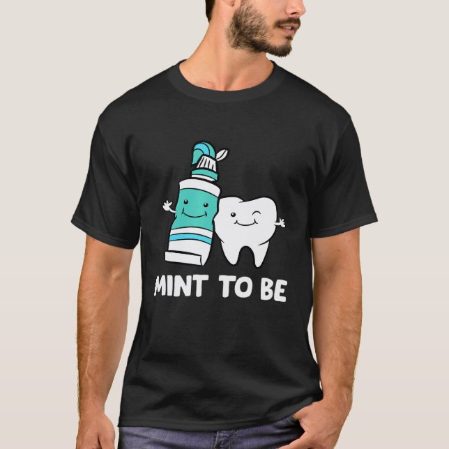 Camiseta 0 Assistente de Higienista Dentário Menta Para Ser (Frente)