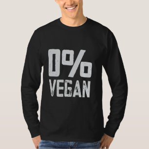 Camiseta 0 Carne Vegan Comer Zero Percentagem CHURRASCO Eng