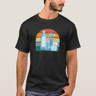Camiseta 0 dente dentes broca língua gengiva dentária pacie