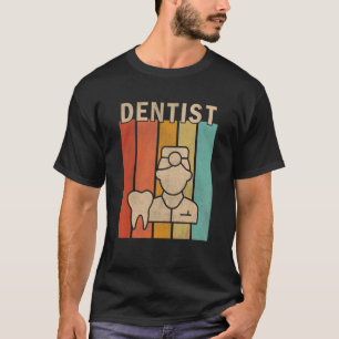 Camiseta 0 Dentista Angustiado Homens Mulheres Dentista Fof