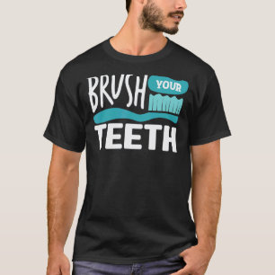 Camiseta 0 Dentista Médico Dentes Limpos Brancos