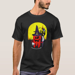 Camiseta 0 Dentista Sinistro Assustador de Halloween