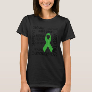 Camiseta 0 Dia de Conscientização sobre Saúde Mental Aceita