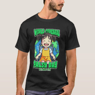 Camiseta 0 Dia Mundial da Paralisia Cerebral 6 de outubro