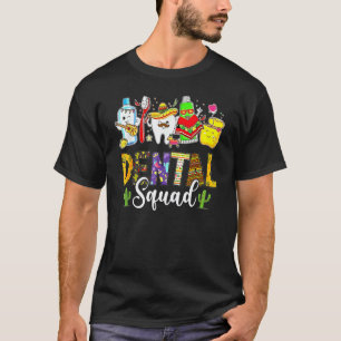 Camiseta 0 Equipe Odontológica Cinco De Mayo Dente Assisten
