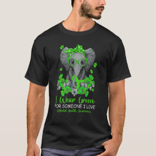 Camiseta 0 Eu Uso Verde Para Divulgação Da Conscientização