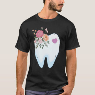 Camiseta 0 Fada do Dente Dentista Ortodontista Assistente D