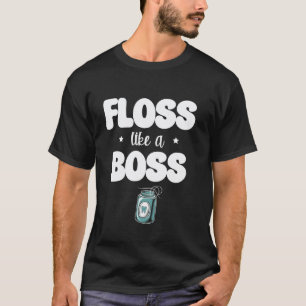Camiseta 0 Fio Dental Como Um Chefe Médico Odontologia