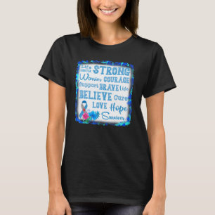Camiseta 0 Grey Blue Blood Drop Ribbon T1d Diabetes Tipo 1