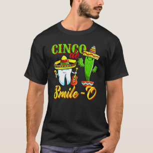 Camiseta 0 Higienista Dental Cinco De Maio Cinco De Sorriso