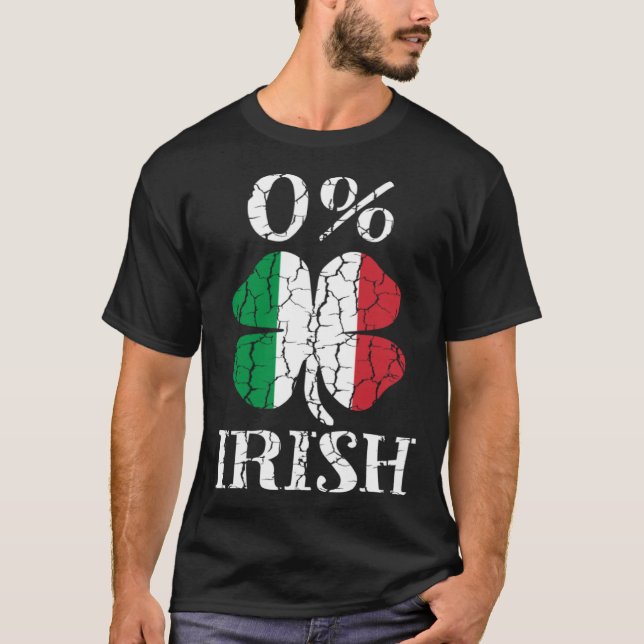 Camiseta 0 Irish Irish St Patrick s Day Shamrock Pattys Iri (Frente)