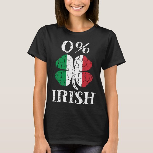 Camiseta 0 Irish Irish St Patrick s Day Shamrock Pattys Iri (Frente)
