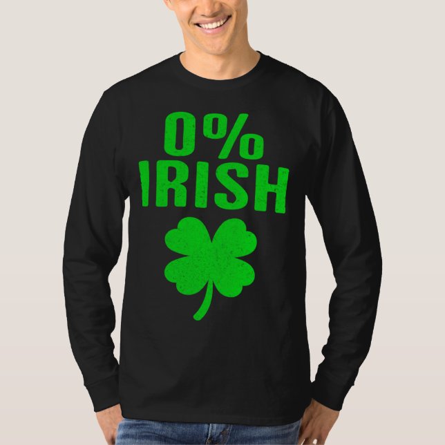 Camiseta 0 Irish  Leprechaun Shamrock 4 C  Boy Girl (Frente)