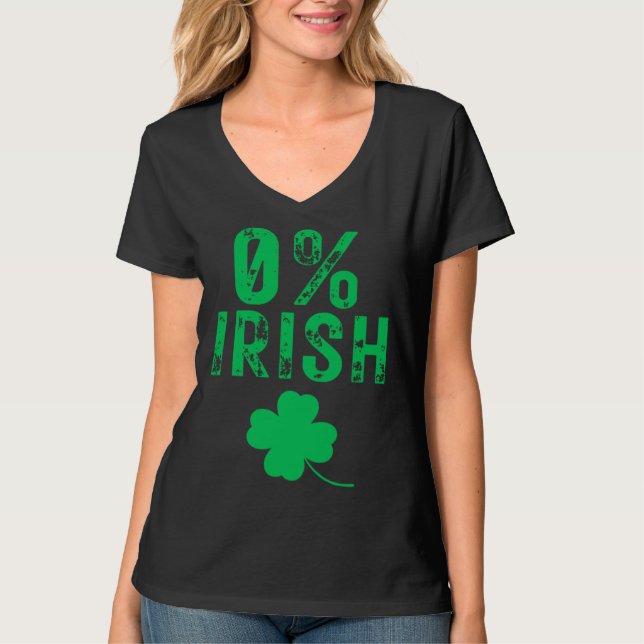 Camiseta 0 Irish  St Patrick s Day (Frente)