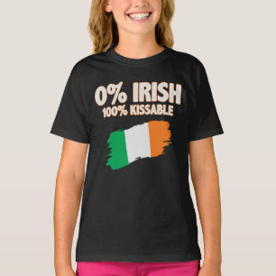 Camiseta 0% irlandês 100%