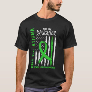 Camiseta 0 Itens de Conscientização sobre Saúde Mental Faix