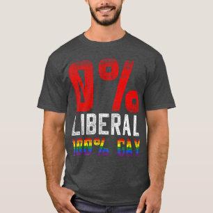 Camiseta 0 LGB Gay Liberal 100
